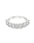 Brown & Co. Platinum Oval Diamond Band