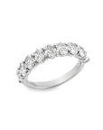 Brown & Co. Platinum Oval Diamond Band