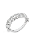 Brown & Co. Platinum Oval Diamond Band