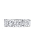 Brown & Co. Platinum Radiant Cut Diamond Eternity Band