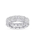 Brown & Co. Platinum Radiant Cut Diamond Eternity Band