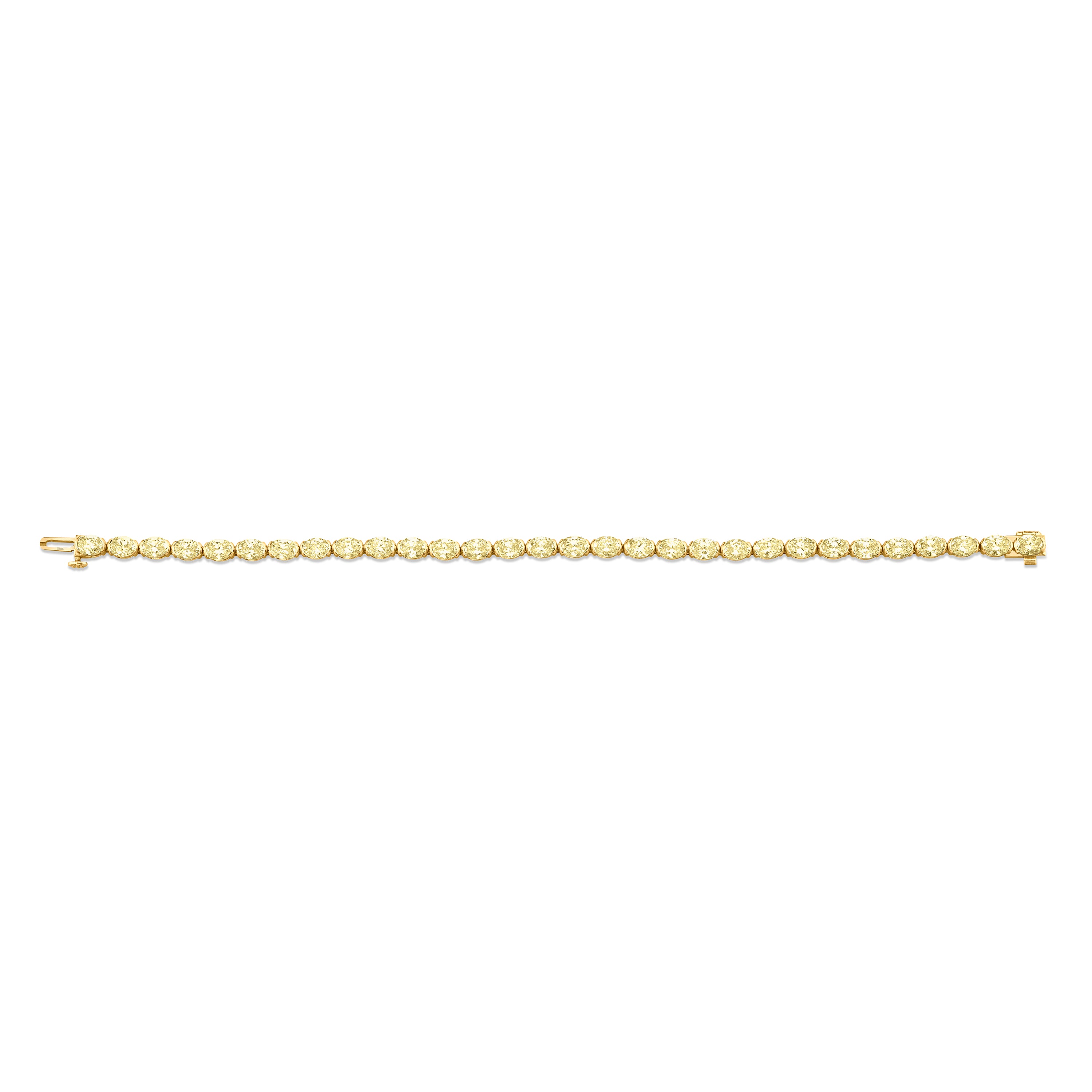 Norman Silverman 18k Yellow Gold Diamond Bracelet