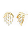 Emily P. Wheeler 18k Yellow Gold Fringe Diamond Earrings
