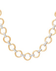 Marco Bicego 18k Yellow Gold And Diamond Jaipur Link Necklace