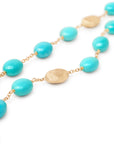 Marco Bicego 18k Yellow Gold Colored Gemstone Necklace
