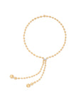 Marco Bicego 18k Yellow Gold Lariat Africa Diamond Necklace
