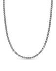 David Yurman Double Box Chain Necklace In Sterling Silver, 2.6mm