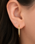 "The Perfect Hoop" Classic Small Earrings, 25mm
