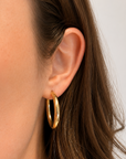 Hoop Earrings, 25mm