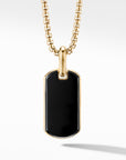 David Yurman Chevron Cross Pendant In Sterling Silver With 18k Yellow Gold, 33mm