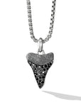 David Yurman Shark Tooth Amulet In Sterling Silver, 27mm