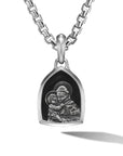 St. Anthony Amulet In Sterling Silver, 21.8mm