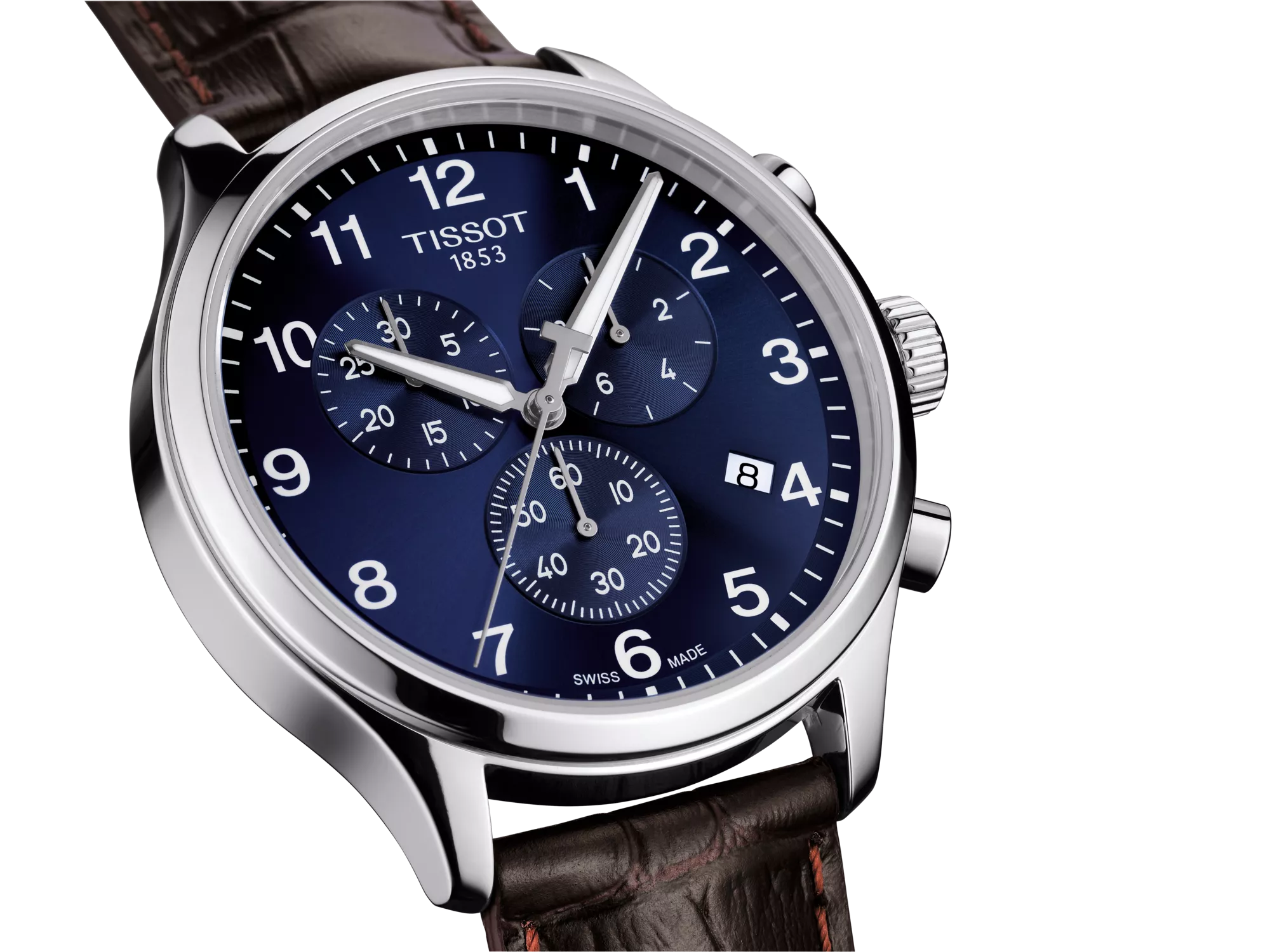 Tissot Stainless Steel 45mm Quartz Chrono Xl Watch
