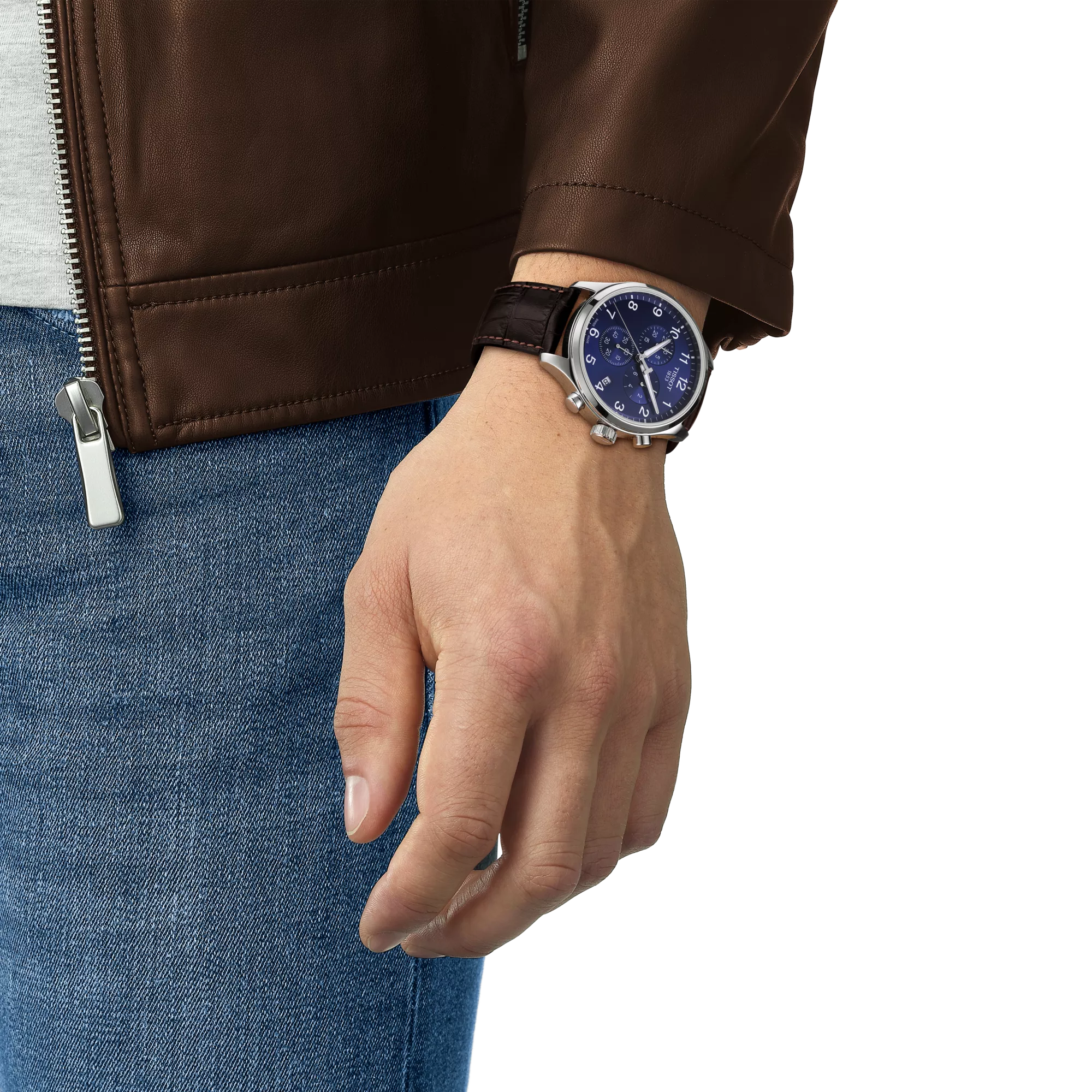 Tissot Stainless Steel 45mm Quartz Chrono Xl Watch