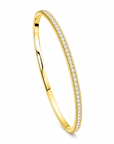 Brown & Co. 18k Yellow Gold 1.99ct Halfway Diamond Bangle