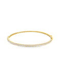 Brown & Co. 18k Yellow Gold 0.63ct Round Diamond Bangle