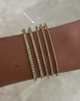 Round Diamond Bangle, 0.63ctw