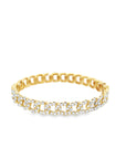 Brown & Co. 18k Yellow Gold Diamond Bangle
