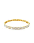 Brown & Co. 18k Yellow Gold Pavé Diamond Bangle