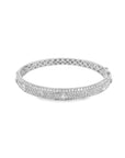 Brown & Co. 18k White Gold Diamond Pavé Bangle