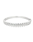 Brown & Co. 18k White Gold Diamond Bangle