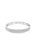 Brown & Co. 18k White Gold Diamond Bangle