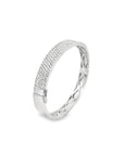 Brown & Co. 18k White Gold Diamond Bangle