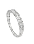 Brown & Co. 18k White Gold 12.80ct Diamond Bangle
