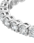 18K White Gold 4.43ctw Diamond Tennis Bracelet
