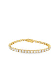 Brown & Co. 18k Yellow Gold 7.89ct Diamond Tennis Bracelet