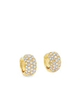 Brown & Co. 18k Yellow Gold 2ct Diamond Hoop Earrings
