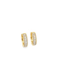 Brown & Co. 18k Yellow Gold 0.50ct Diamond Hoop Earrings