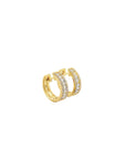 Brown & Co. 18k Yellow Gold 0.50ct Diamond Hoop Earrings