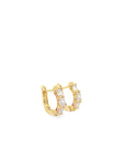 Brown & Co. 18k Yellow Gold 1.05ct Emerald Cut Diamond Earrings