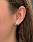 Brown & Co. 18k White Gold Diamond Earrings