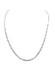 Brown & Co. 18k White Gold Small "Cupcake" Diamond Necklace