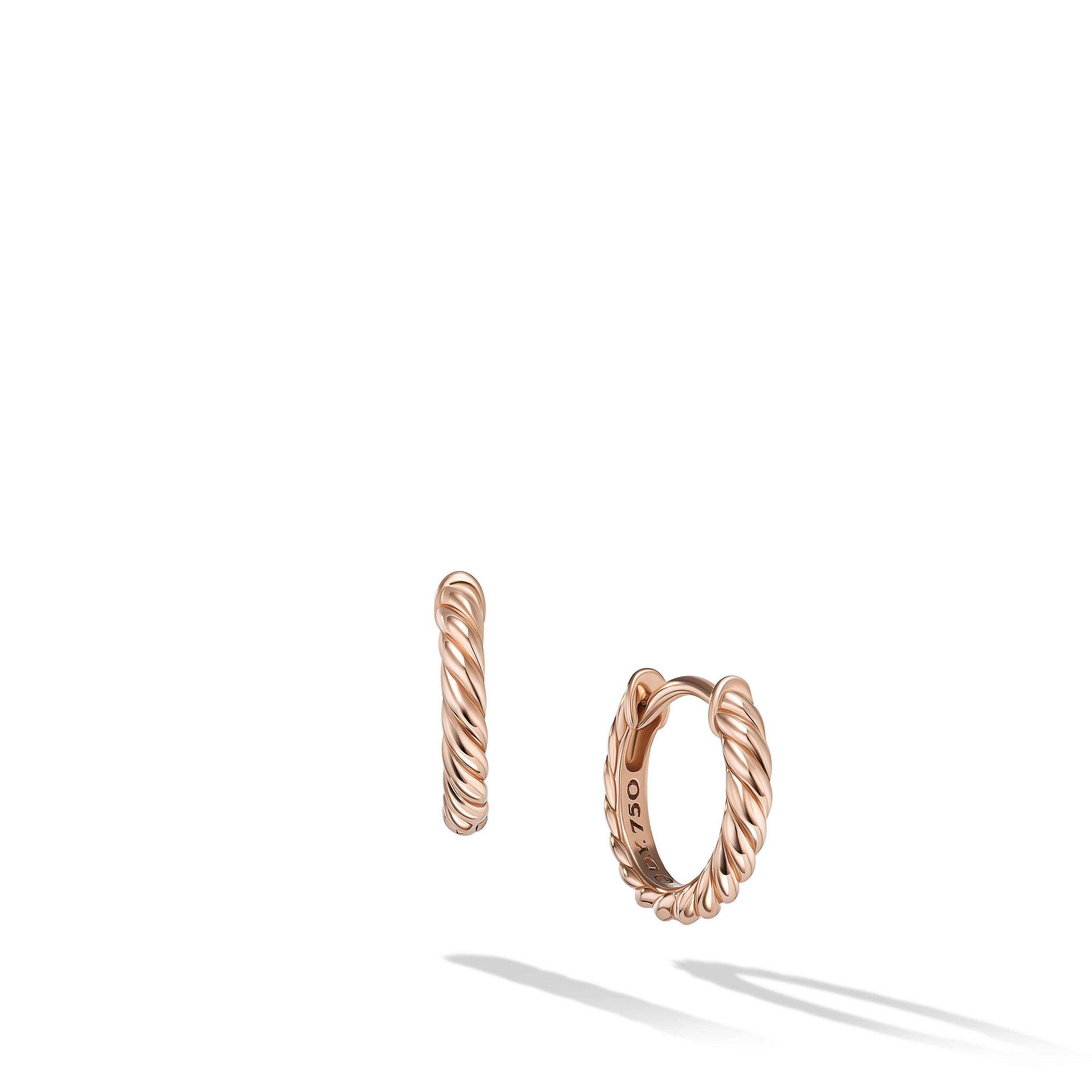 Micro huggie hoop earrings hotsell