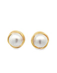 Estate 14k Yellow Gold Earrings