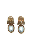 Estate 14k Yellow Gold Earrings