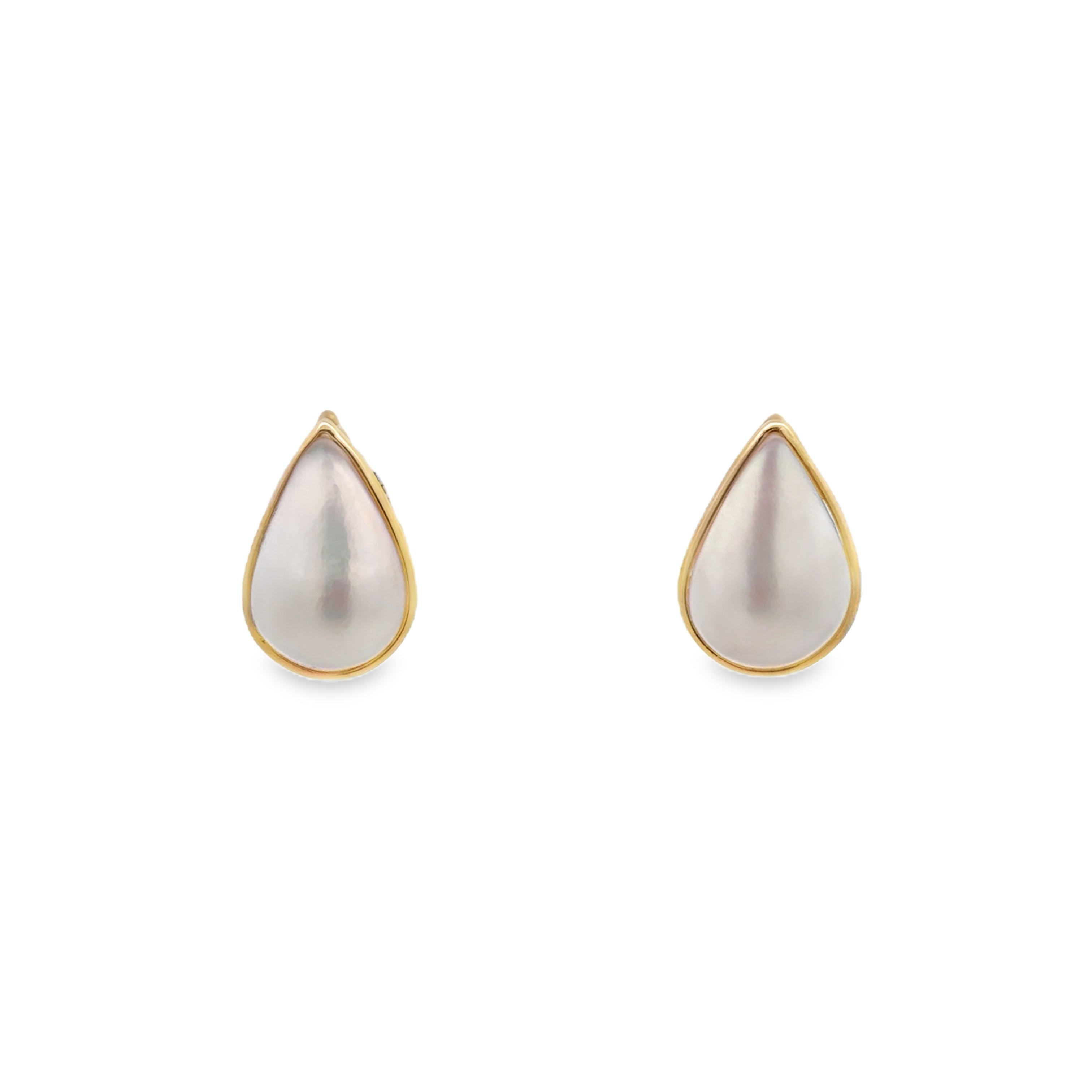 Estate 14k Yellow Gold Earrings