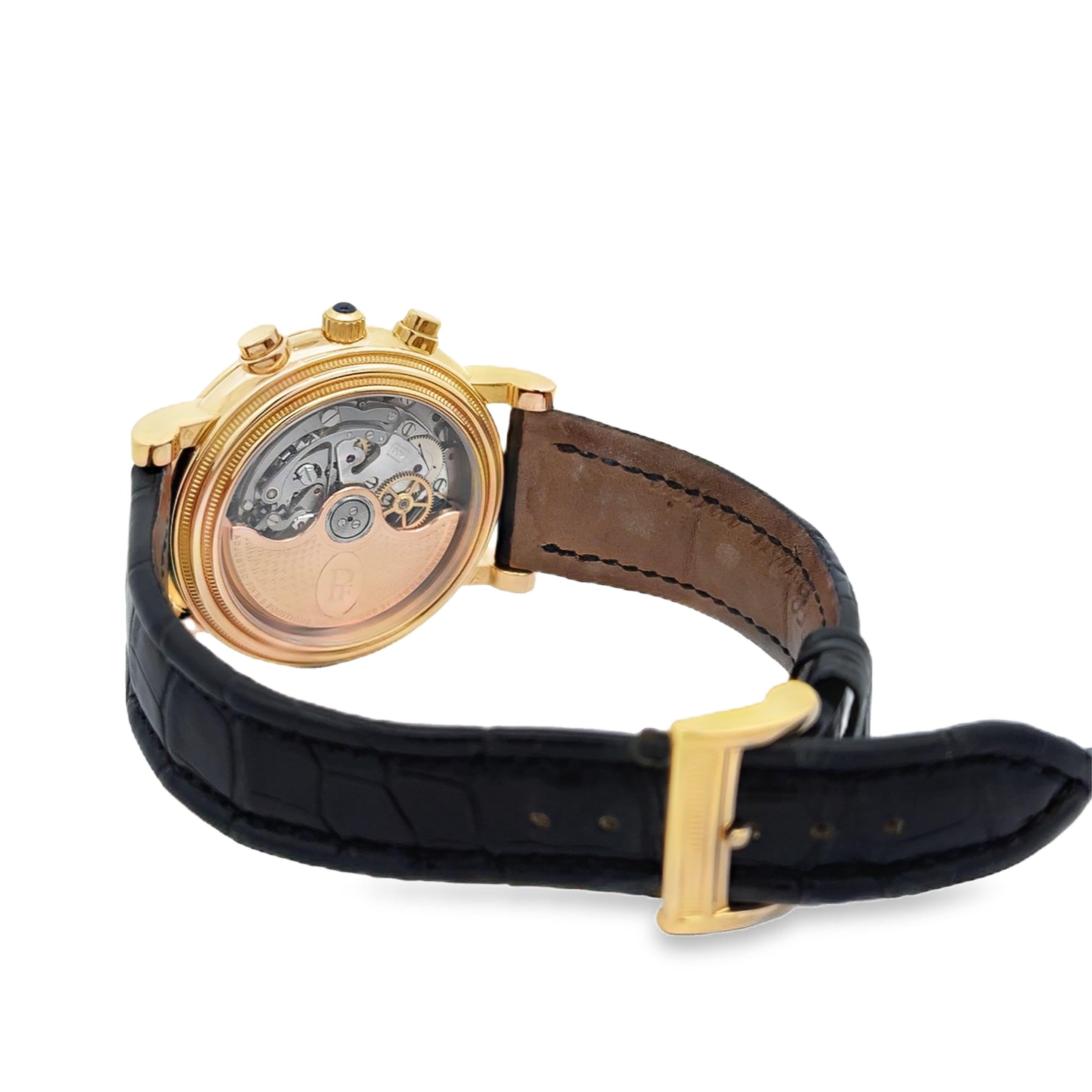 theo carre ヴィンテージ Pre-Owned 40mm Parmigiani Fleurier Toric Chronograph – Brown