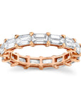 Norman Silverman 18k Rose Gold Diamond Band