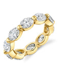 Norman Silverman 18k Yellow Gold Diamond Band