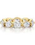 Norman Silverman 18k Yellow Gold Diamond Band