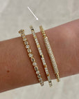 Pavé Diamond Bangle, 1.06ctw