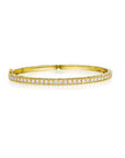 Penny Preville 18k Yellow Gold Diamond Bangle