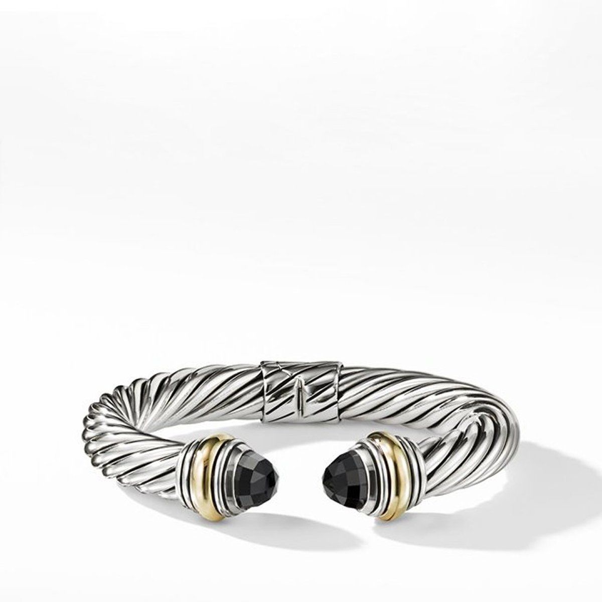 David Yurman 10mm Classic Cable Brac Bo Sil/14k