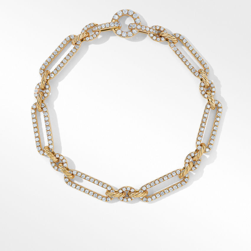David Yurman 6.5mm Lexington Full Pv Bracelet Di 18k
