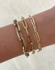 Paperclip Bracelet, 8.5"