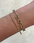 Brown & Co. 14k Yellow Gold Sleek Bangle